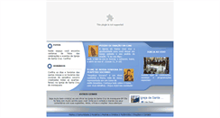 Desktop Screenshot of igrejadesantacruz.com